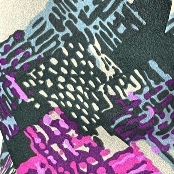 DKNY Pink Gray Cottage Casual Feminine Y2K Shift Dress NWOT Size M - Picture 9 of 14